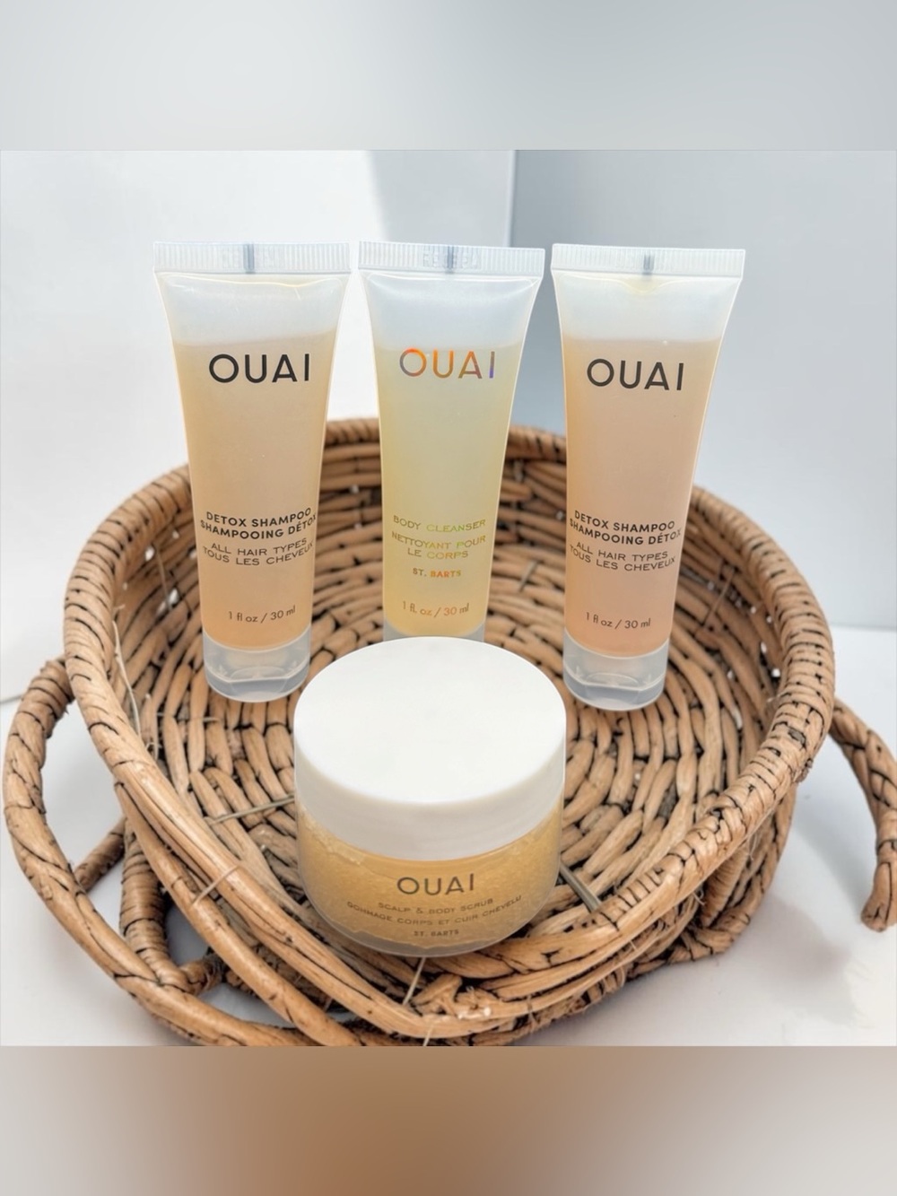 🤎OUAI🤎4-Piece Hair & Skincare Bundle/NIP